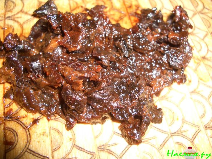 Кукурузная каша с черносливом