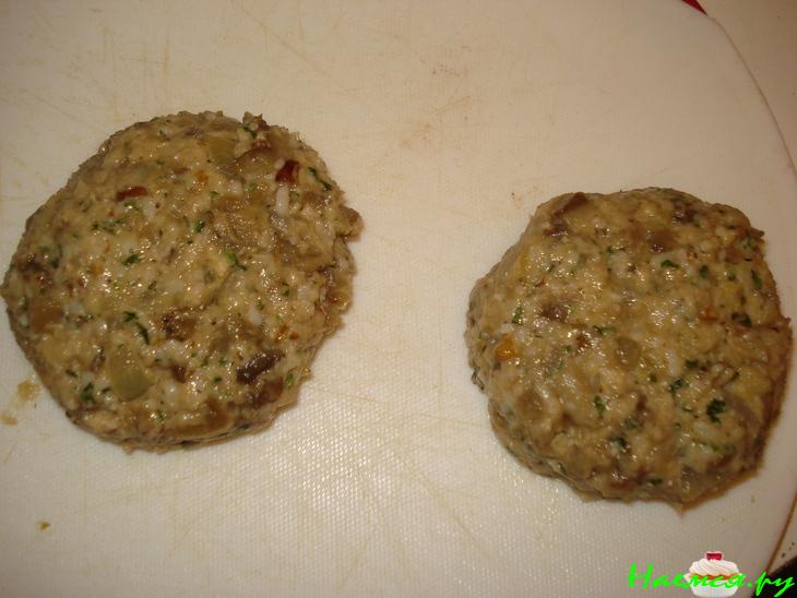 Баклажанные котлетки