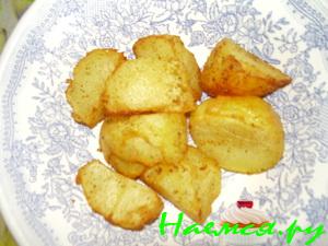 Просто золотистая картошечка на гарнир Просто золотистая картошечка на гарнир