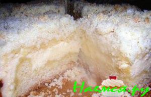 Творожный королевский пирог