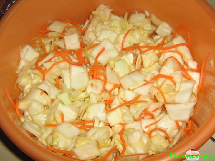 Салат из капусты по-корейски