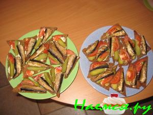 Тосты со шпротами Тосты со шпротами