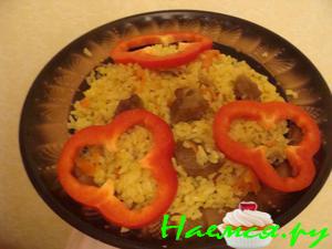 Плов с курицей и индейкой Плов с курицей и индейкой