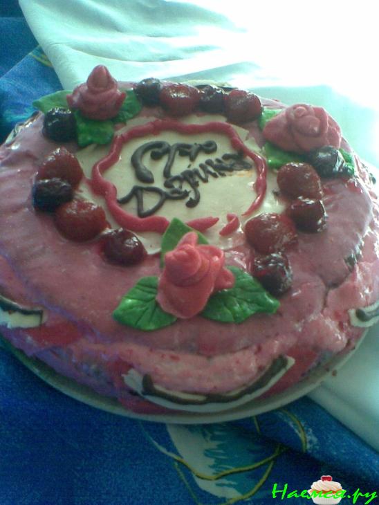 Торт именинный "Дарина"