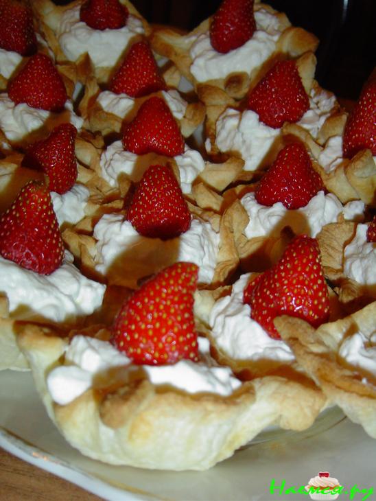 Корзиночки с клубникой