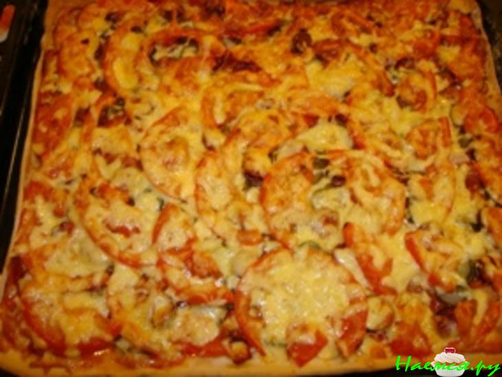 Пицца (вариант 10---01) именинная