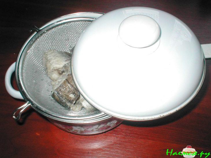 Минтай в соусе