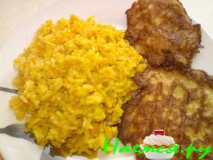 Рис-карри с морковью