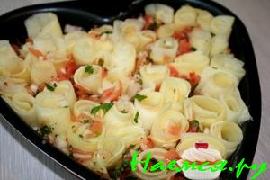 Фантазия из кабачков и картофеля