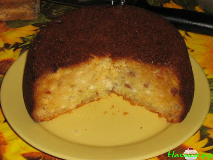 Творожный десерт с манкой