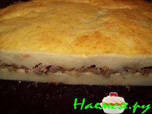 Картофельно-мясная запеканка