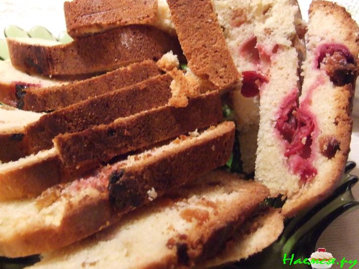 Кекс с коньяком и лимоном для ХП