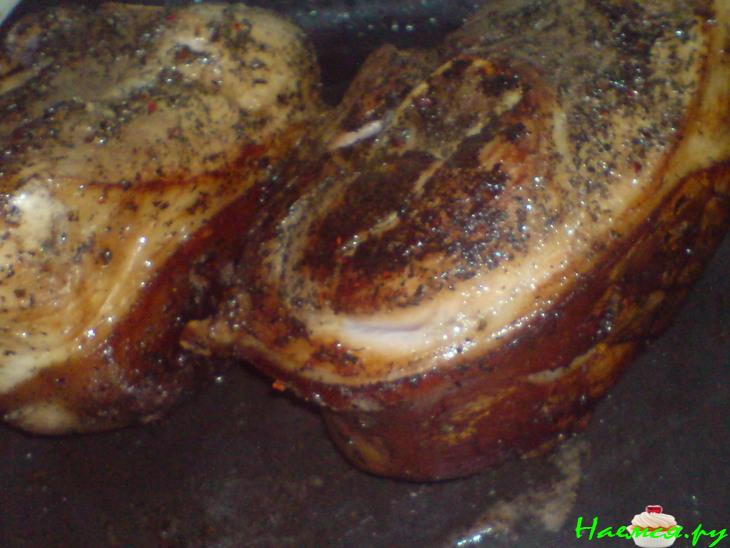 Рулька с пивом и мятой