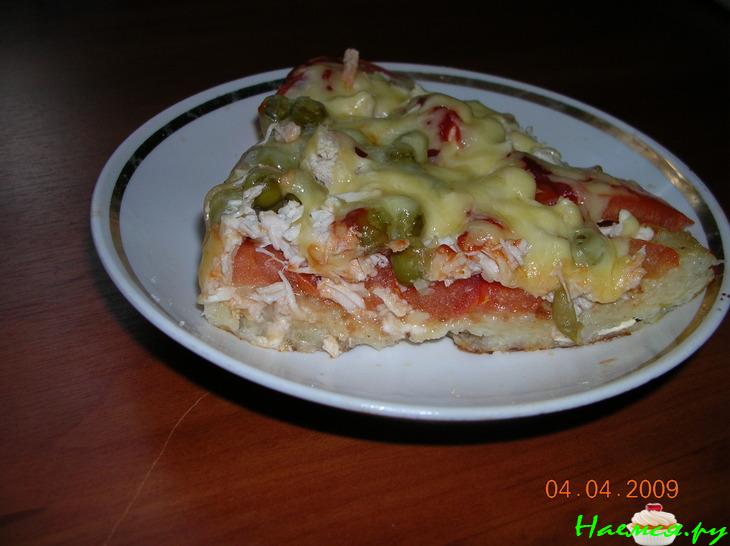 Пицца на дранике