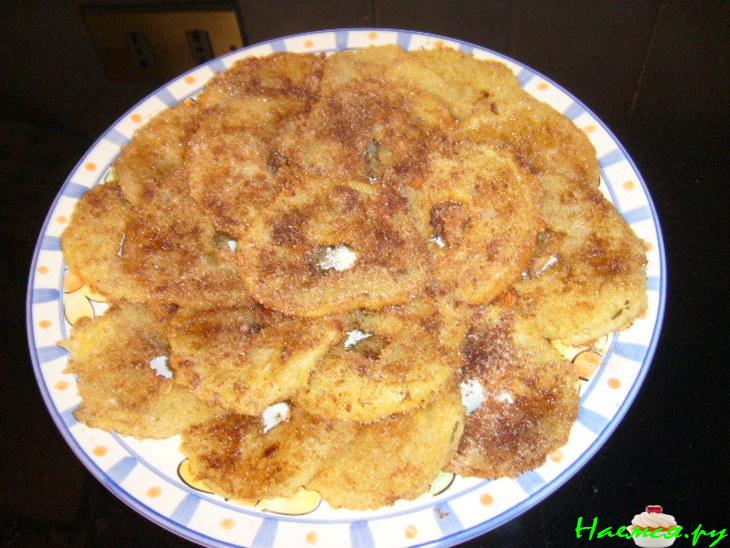 Яблоки жаренные