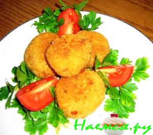 Картофельные шарики с болгарским перцем