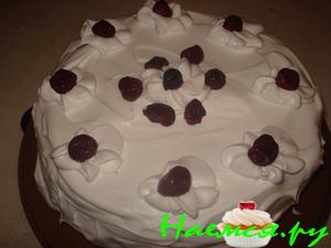 Торт-пломбир "Зимняя вишня"