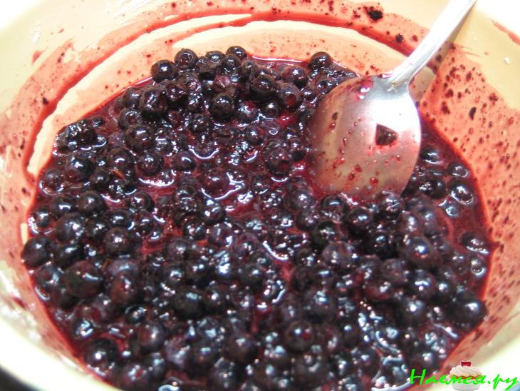 Пирог с черникой Пирог с черникой