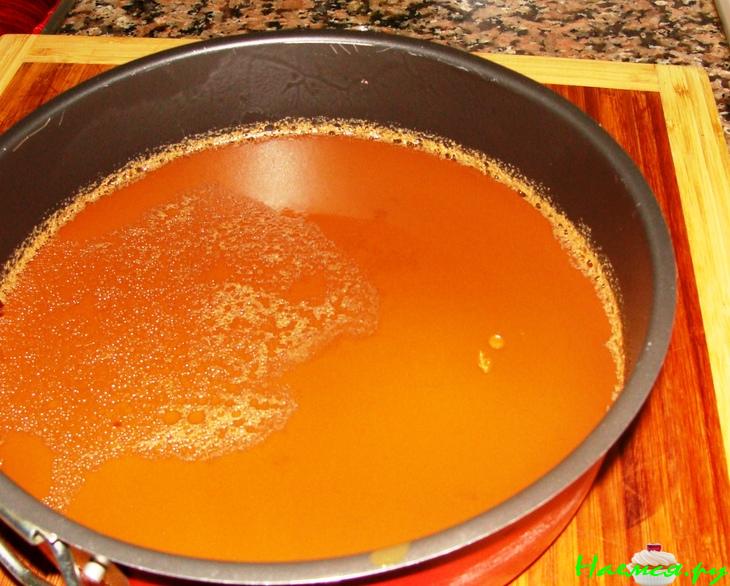 "Флан"- кофейный пудинг