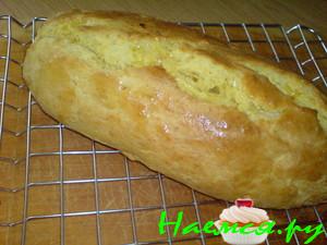 Кукурузный хлеб на молоке