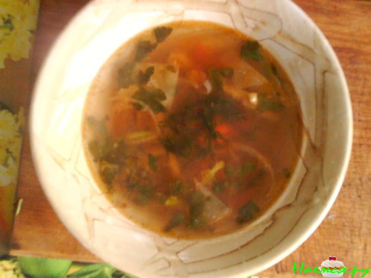 Суп с кальмаром "Я ху(д)ею!!"