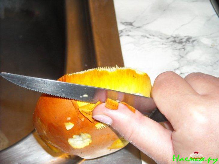 Салат из сырых кесаревых грибов Салат из сырых кесаревых грибов