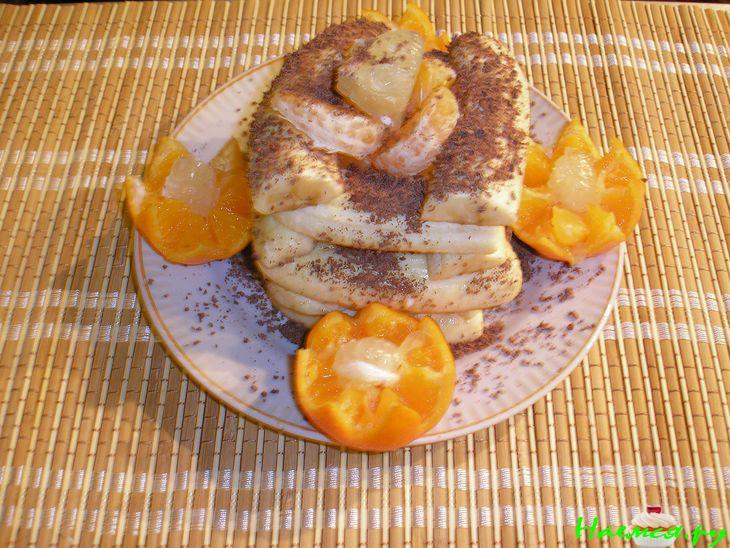 Десерт 'Банановый колодец'