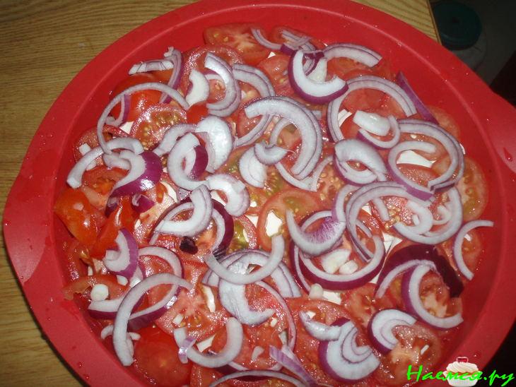 "Пицца" их пельменей на скорую руку