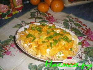 Салат с чипсами