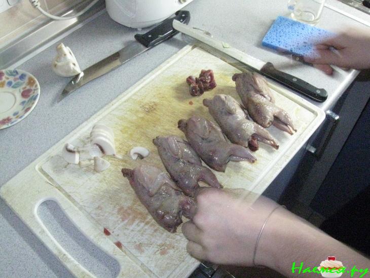 Перепела печеные Перепела печеные