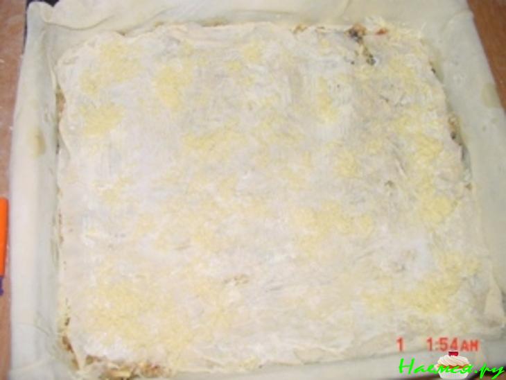 Лазанья с окорочками и грибами Лазанья с окорочками и грибами