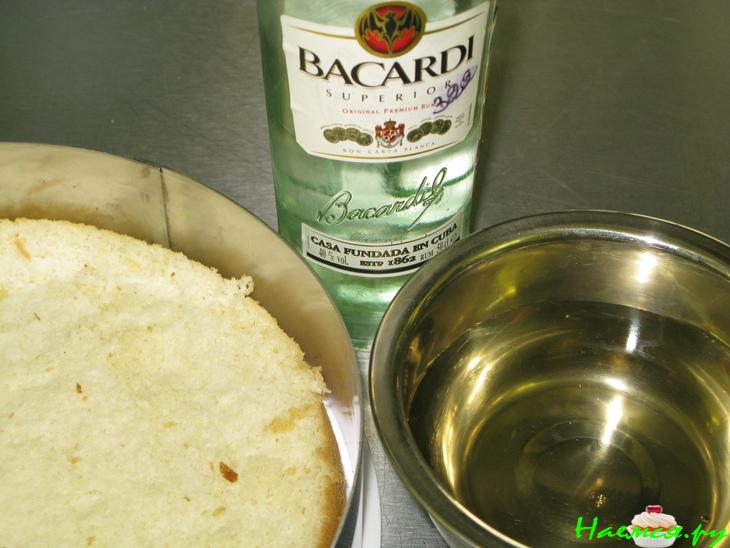 Торт 'Творожно-персиковый со вкусом маракуйи'