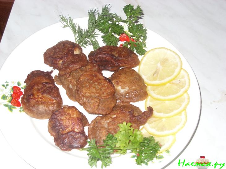 Рыба в темном кляре