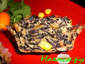 Яичные маффины с морской капустой Яичные маффины с морской капустой