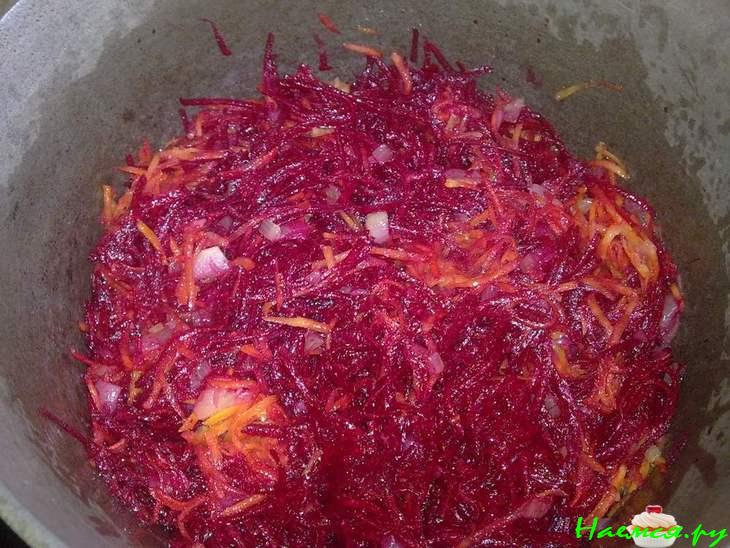 Борщ из кольраби