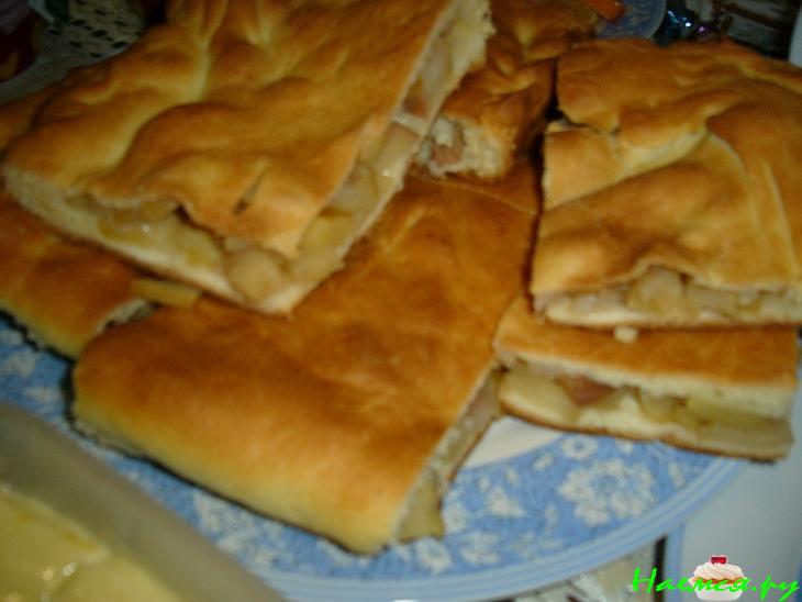 Вкусный пирог с капустной начинкой