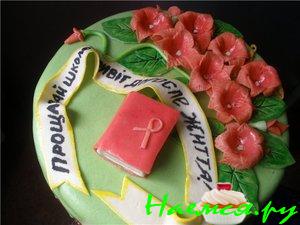 Клубнично-шоколадный торт