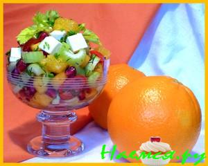 Салат свежий и вкусный Салат свежий и вкусный