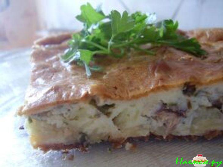 Рыбный пирог по-прибалтийски