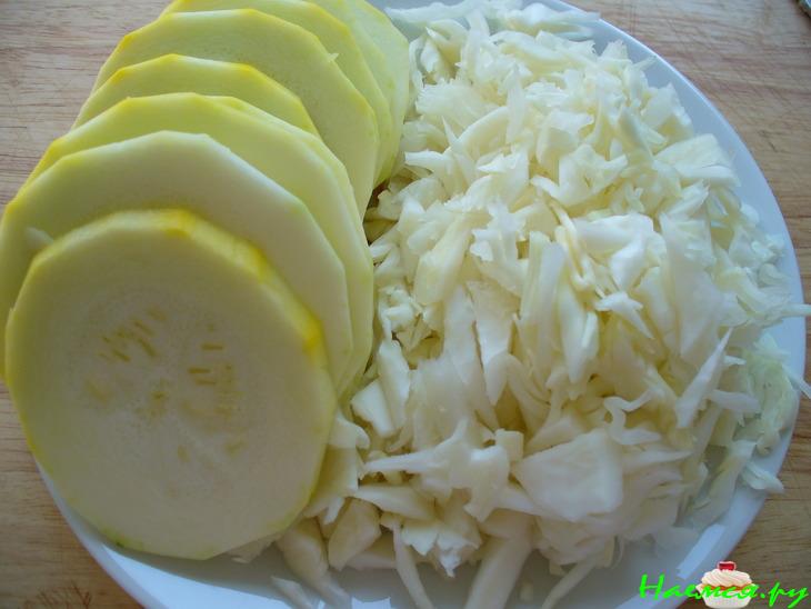 Очень нежный мясной пирог с кабачком (быстрого приготовления)