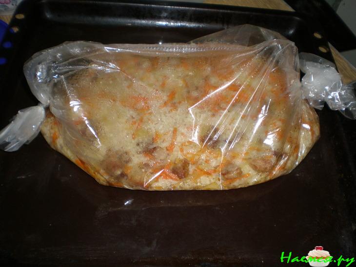 Плов в рукаве Плов в рукаве