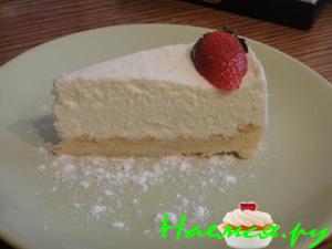 Нежный сырный торт