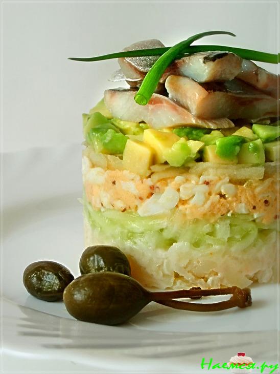 Салат "Норвегия"