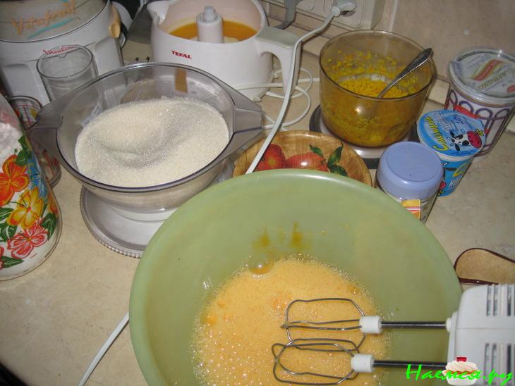 Цитрусово-Творожный кекс