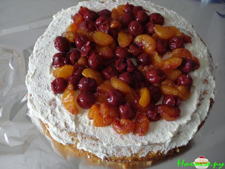 Торт 'Фруктовый сад'