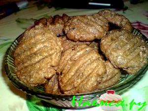 Шоколадное печенье с растворимым кофе Шоколадное печенье с растворимым кофе