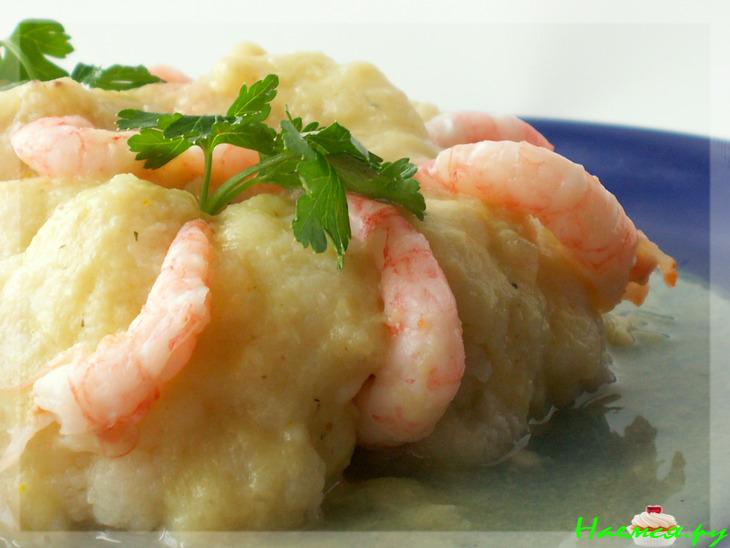 Цветная капуста в банановом соусе