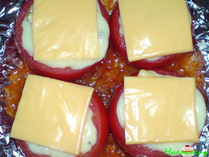 Фаршированные помидоры с картофелем и маслинами Фаршированные помидоры с картофелем и маслинами