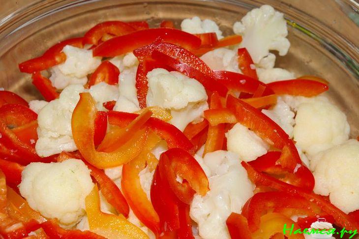 Салат из цветной капусты