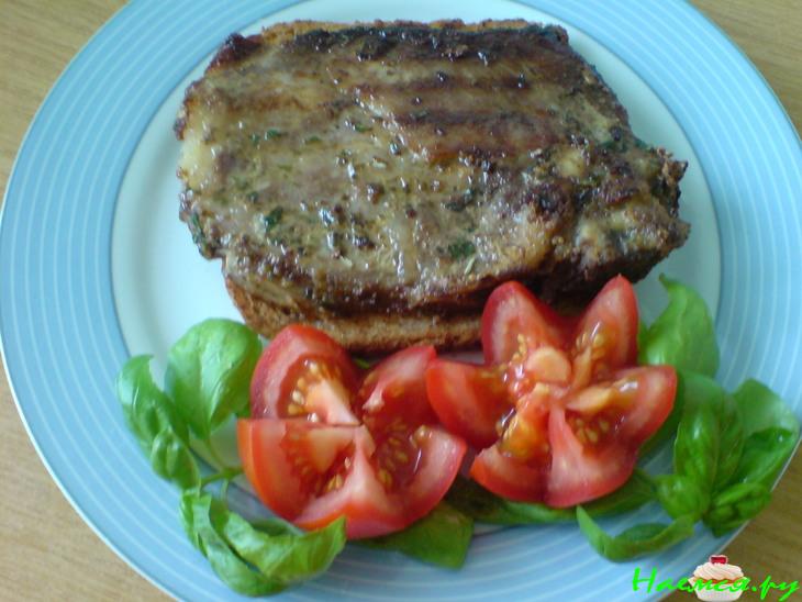 Мясо фламбированное